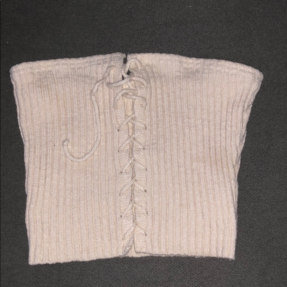 White/cream color Tube top